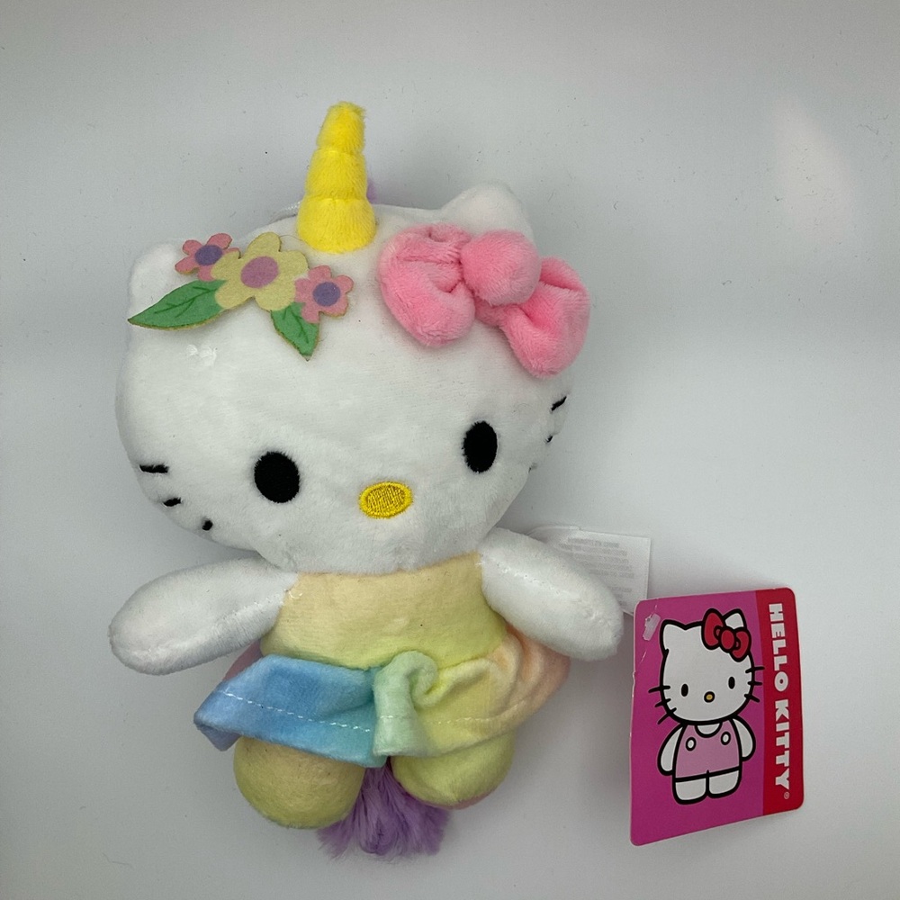 Hello Kitty Pastel Unicorn Plush